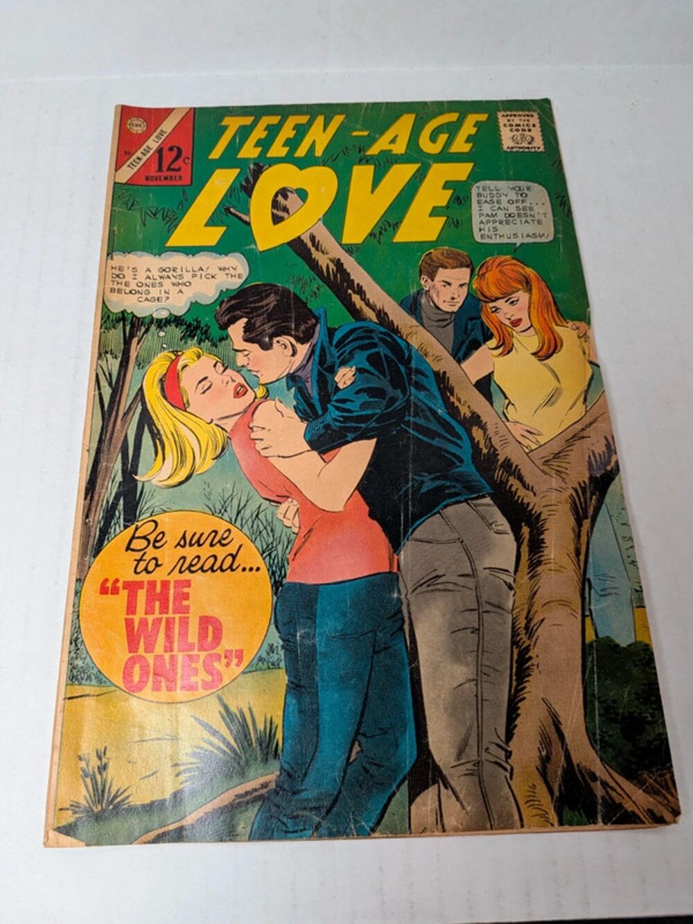 Vintage teen-age love #50 comic magazine